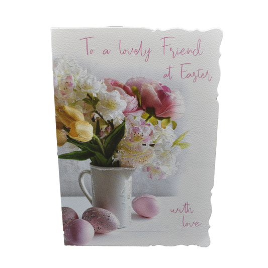 Lovely Friend at Easter Pastel Floral